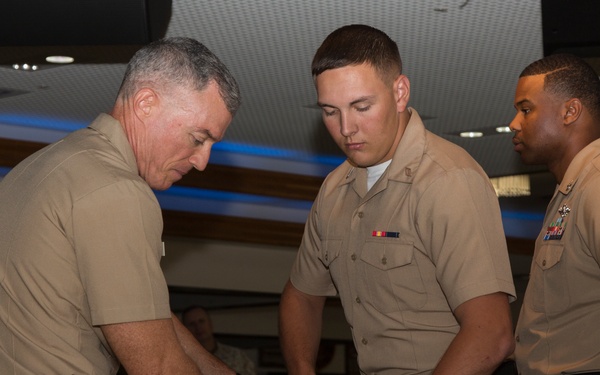 U.S. Navy cake cutting ceremony