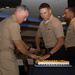 U.S. Navy cake cutting ceremony