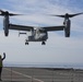 Marines land Osprey on a UK ship