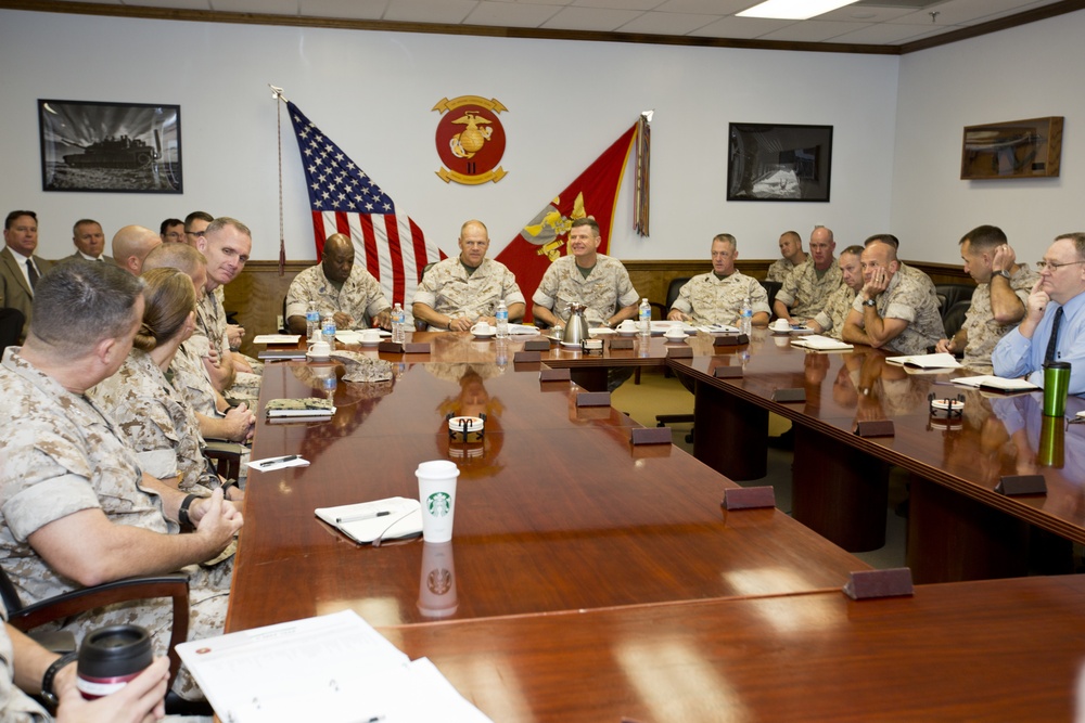 CMC Camp Lejeune and MCAS New River Visit