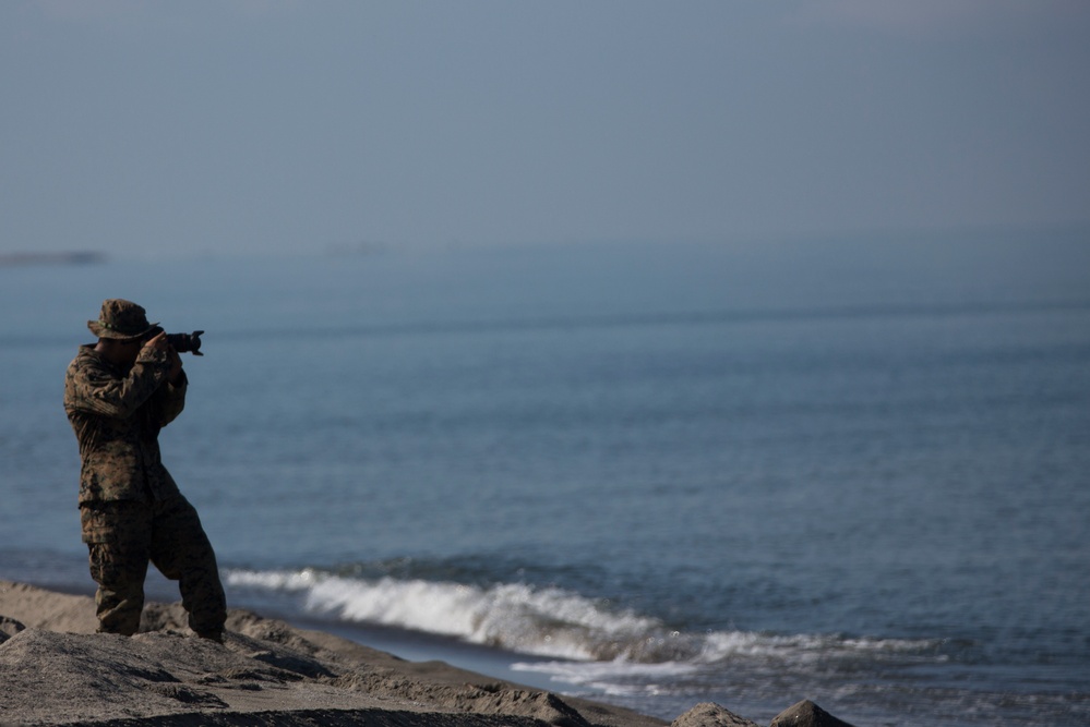 Amphibious Landing and Live Fire