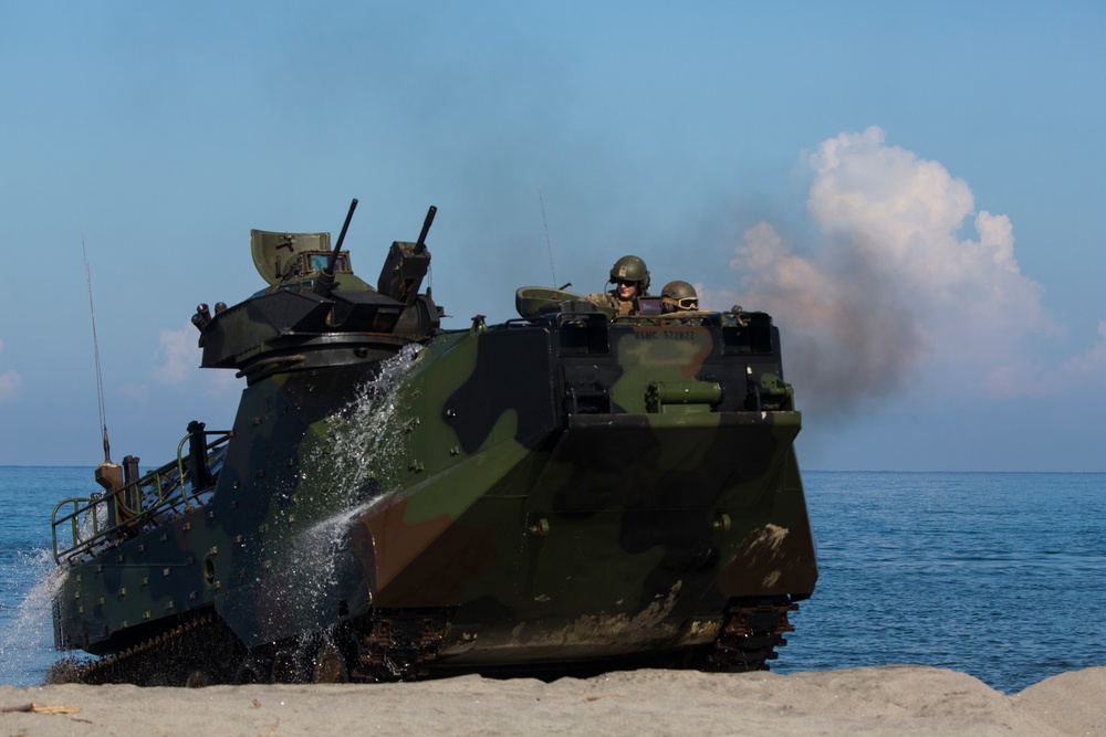 Amphibious Landing and Live Fire