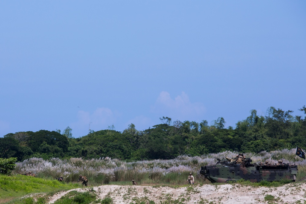 Amphibious Landing and Live Fire