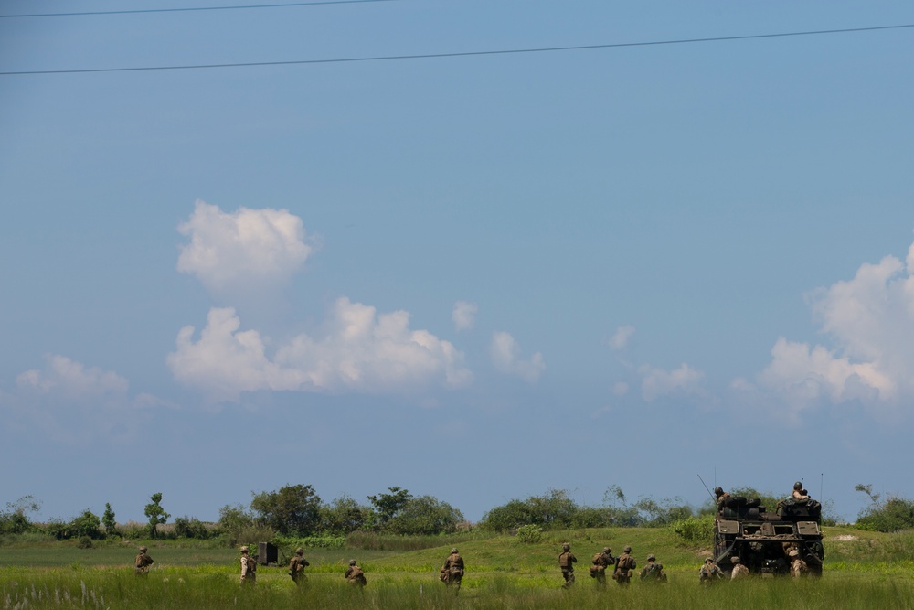 Amphibious Landing and Live Fire