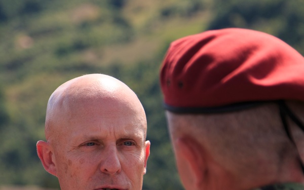 KFOR troops conduct joint Administrative Boundary Line Patrol