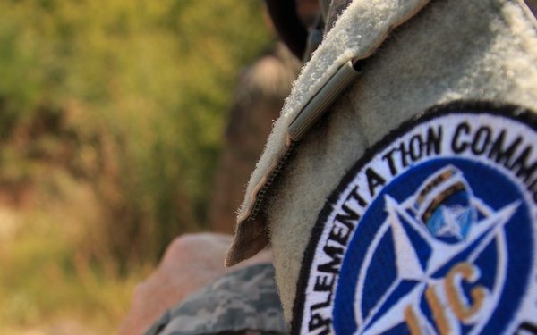 KFOR troops conduct joint Administrative Boundary Line Patrol