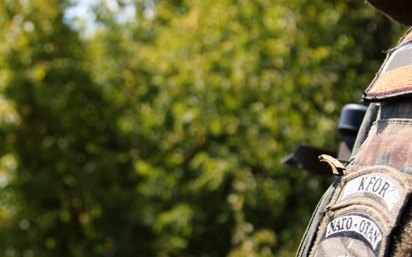 KFOR troops conduct joint Administrative Boundary Line Patrol