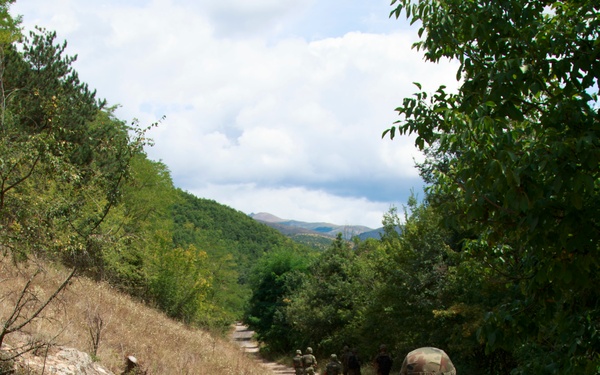 KFOR troops conduct joint Administrative Boundary Line Patrol