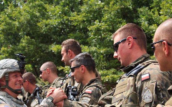 KFOR troops conduct joint Administrative Boundary Line Patrol