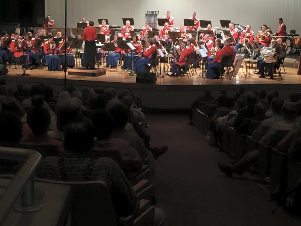 Marine Corps Band inspires Beckley youth