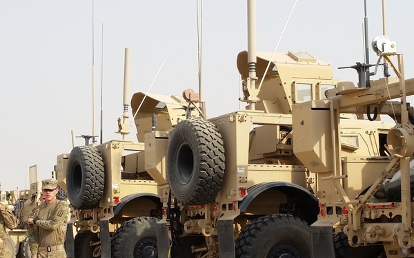 1450th holds field training exercise