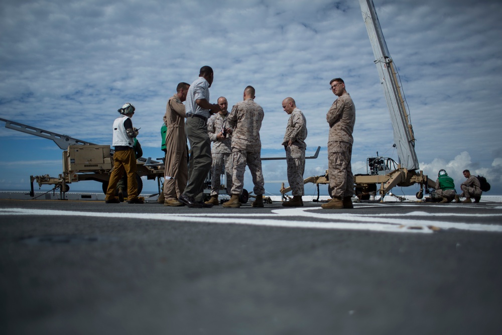 VMU-2 Launches MQ-21 Blackjack from the USS New York