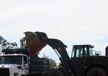 SC Army National Guard Engineer Company assists with road repairs