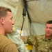 US Navy sailors train British Army soldiers in expeditionary medical training