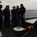 Damage control training aboard the Coast Guard Cutter Midgett