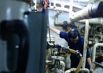 Preventive maintenance service aboard the Coast Guard Cutter Midgett