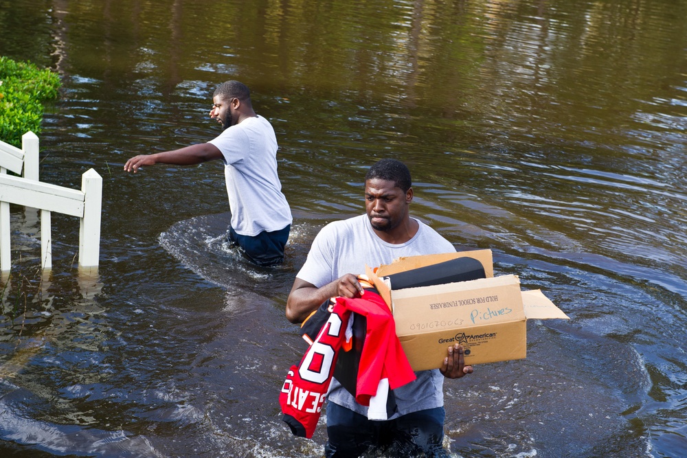 South Carolina National Guard flood response