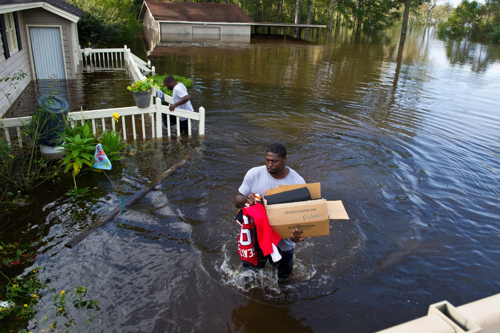 South Carolina National Guard flood response