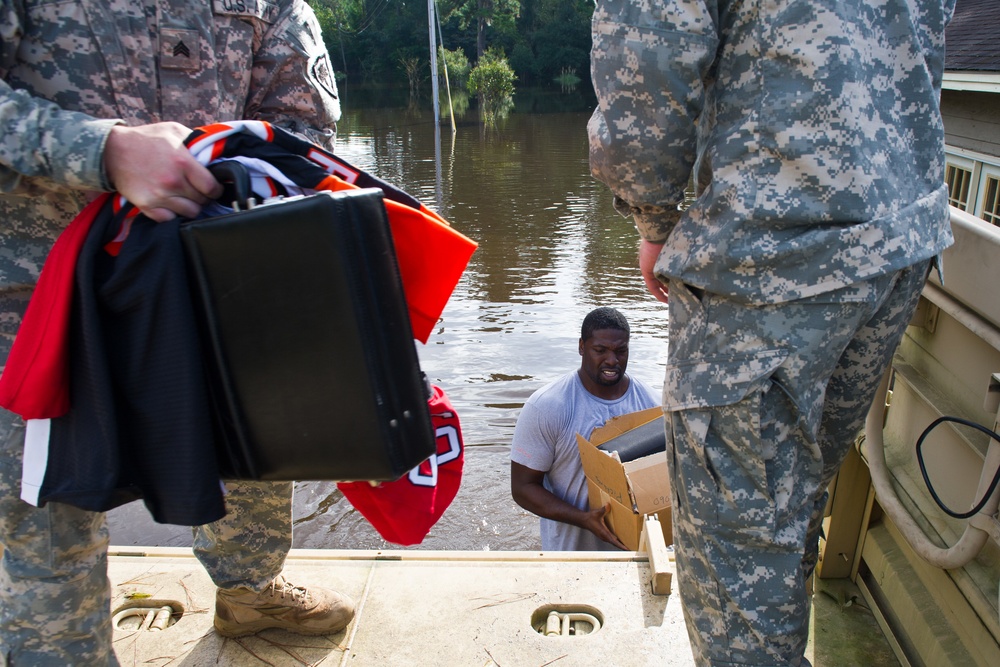 South Carolina National Guard flood response