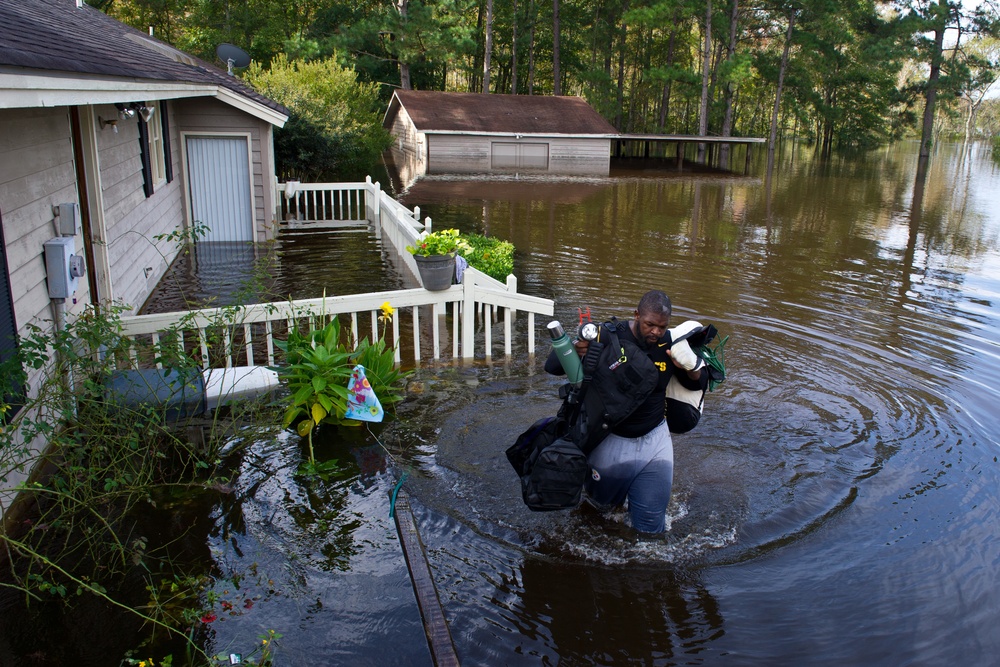 South Carolina National Guard flood response