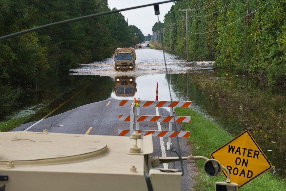 South Carolina National Guard flood response