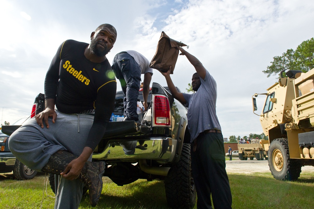 South Carolina National Guard flood response Georgetown, S.C.