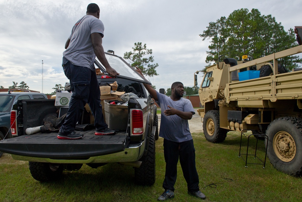 South Carolina National Guard flood response