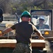 US Navy sailors train British Army soldiers in expeditionary medical training