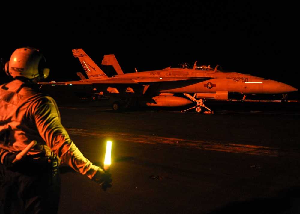 USS Theodore Roosevelt operations