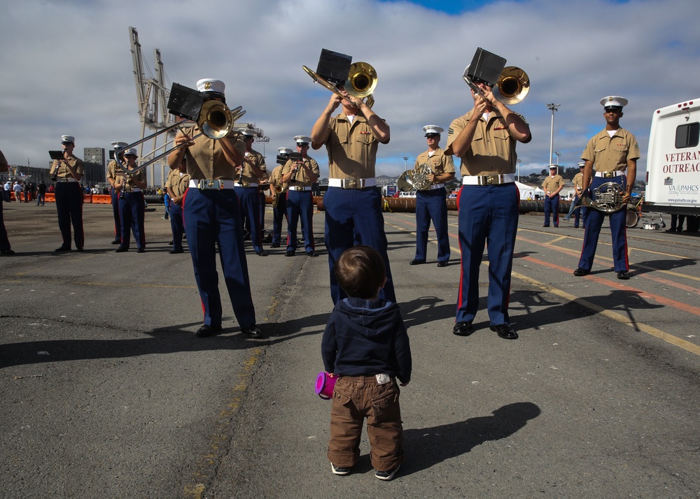 San Francisco Pier 80 hosts static ship display, band performances during Fleet Week 2015