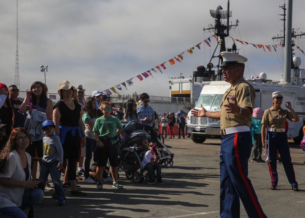 San Francisco Pier 80 hosts static ship display, band performances during Fleet Week 2015