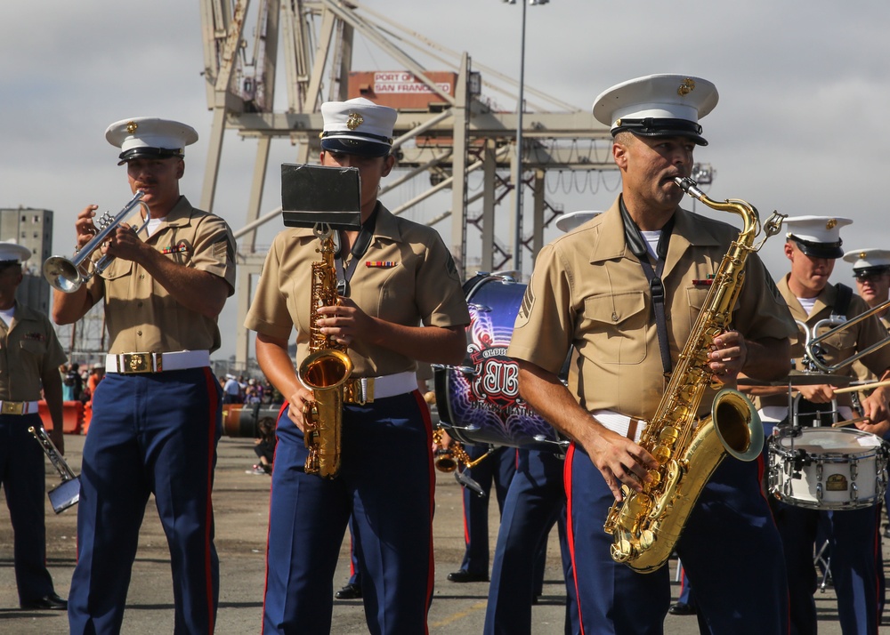 San Francisco Pier 80 hosts static ship display, band performances during Fleet Week 2015