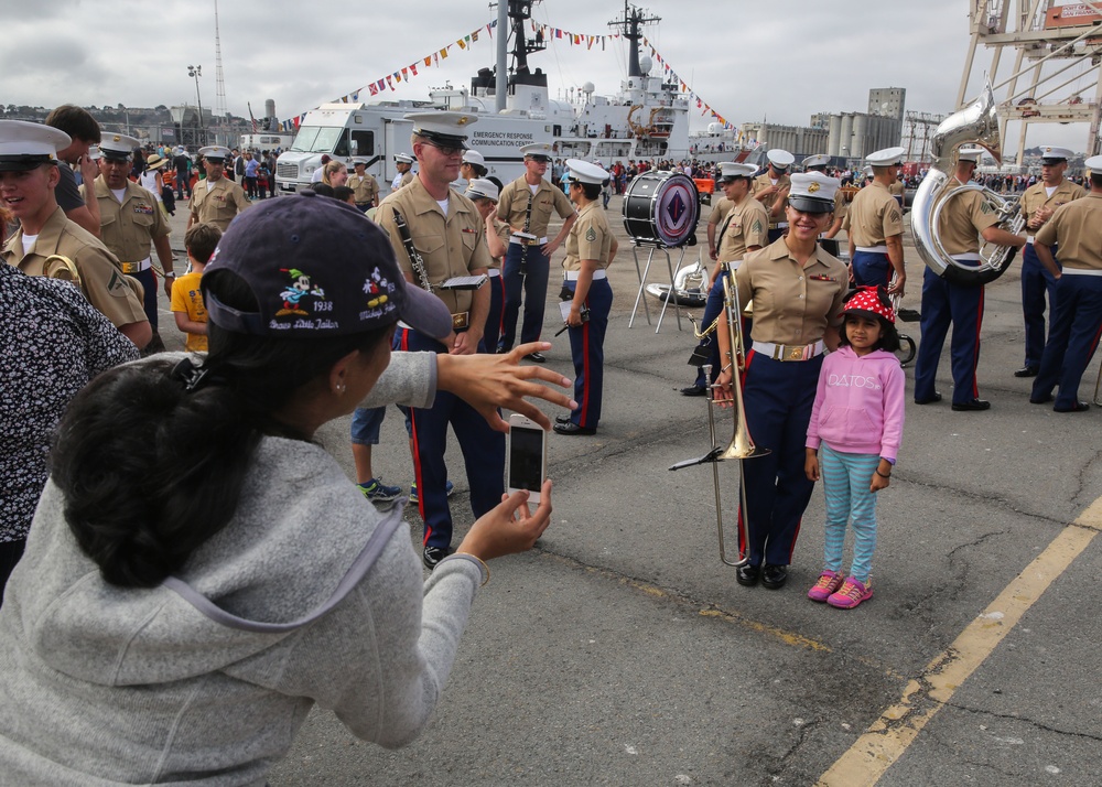 San Francisco Pier 80 hosts static ship display, band performances during Fleet Week 2015