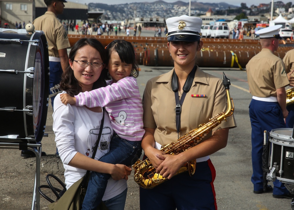 San Francisco Pier 80 hosts static ship display, band performances during Fleet Week 2015