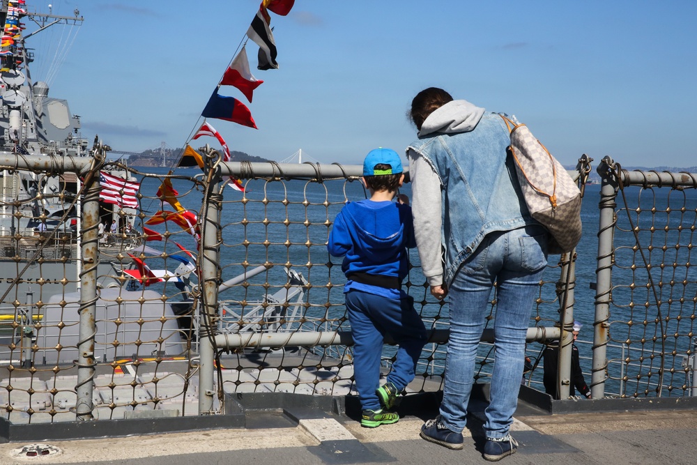 San Francisco Pier 80 hosts static ship display, band performances during Fleet Week 2015