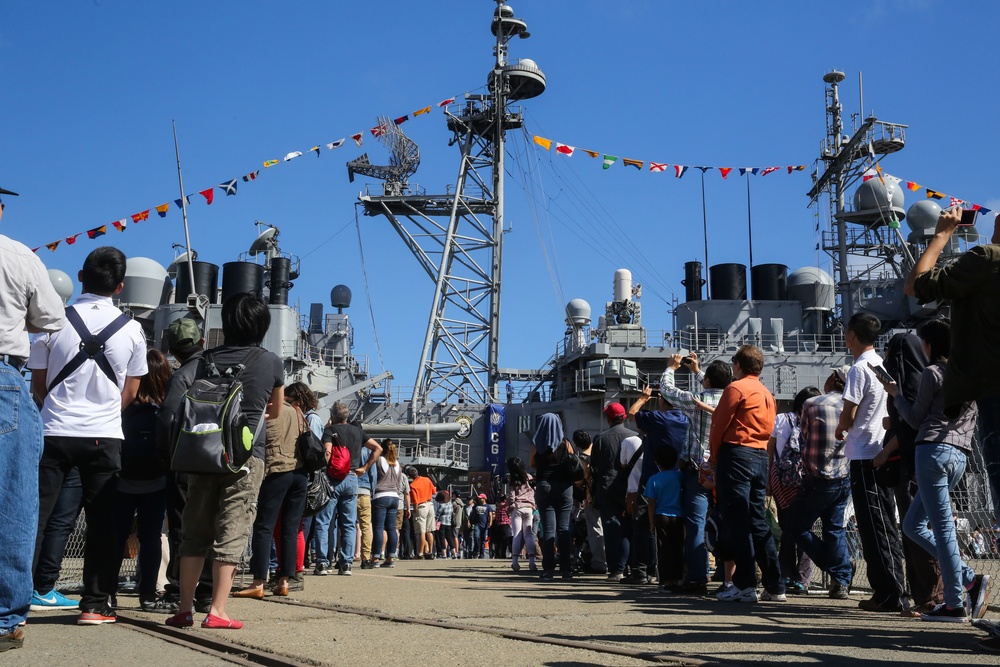 San Francisco Pier 80 hosts static ship display, band performances during Fleet Week 2015