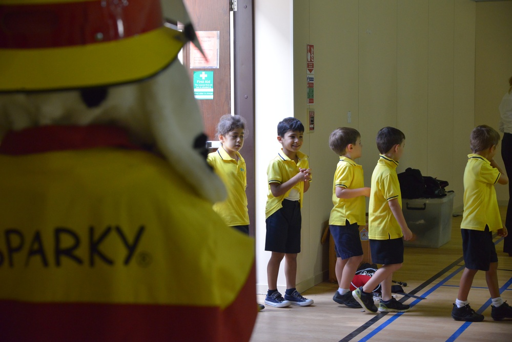Educational trailblazers for Qatar children:  Fire Prevention Week extended to local schools