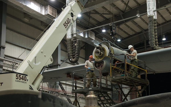 C-130J engine swap