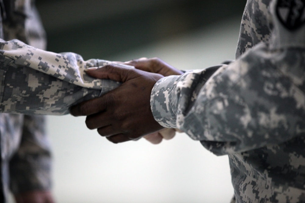 Change of command ceremony