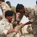 US Army combat engineers train Iraqi army to use Bangalore torpedoes