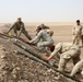 US Army combat engineers train Iraqi army to use Bangalore torpedoes