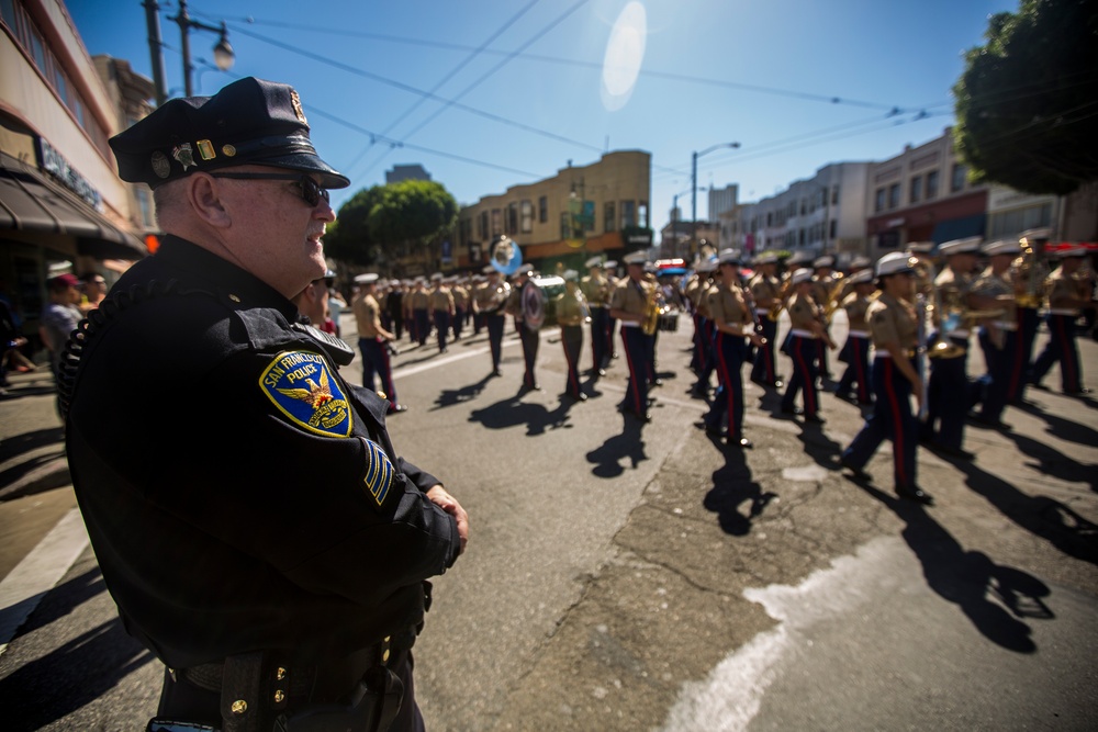 Marines celebrate Italian heritage with San Francisco residents
