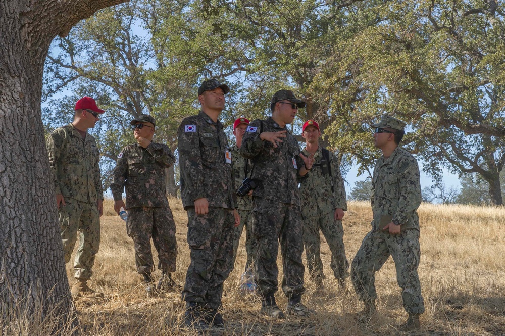 ROK Navy engineers exchange with West Coast seabees