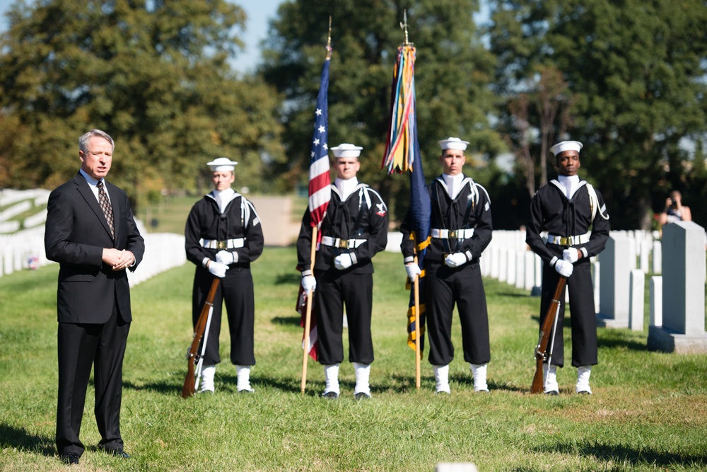 Ceremony remembers 17 American Sailors killed during terrorist attack against USS Cole