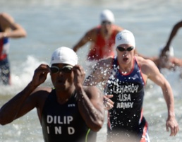 CISM World Games triathlon