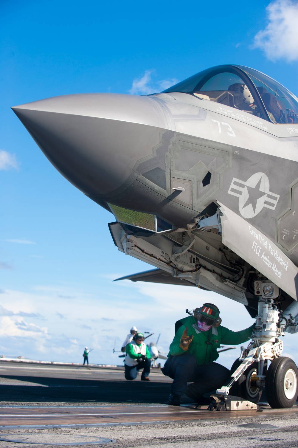 F-35 Lightning II conducts DT-II aboard USS Dwight D. Eisenhower