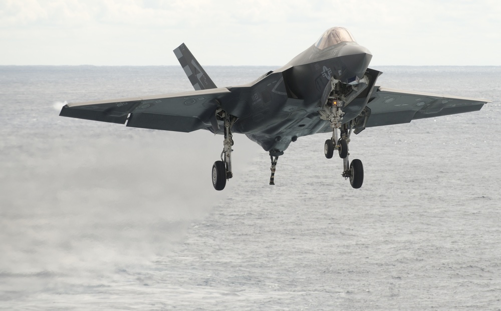 F-35 Lightning II conducts DT-II aboard USS Dwight D. Eisenhower