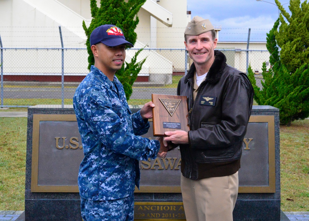 Junior Sailor of the Quarter at Naval Air Facility Misawa