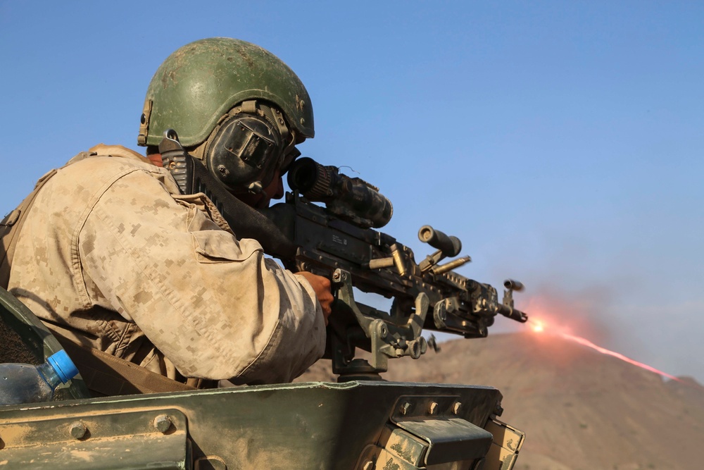 Ready, aim, fire: U.S. Marines engage targets in Djibouti