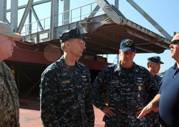 C7F visits USNS Montford Point